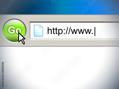 Fotografie Enter to the World Wide Web