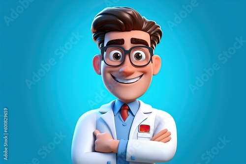 Expressive cartoon medical ...