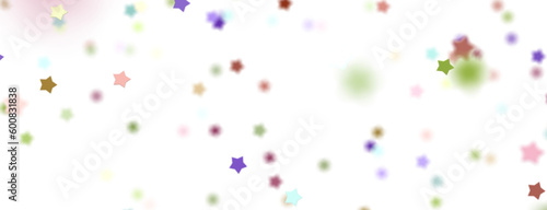 colorful Stars - stars background, sparkle lights confetti falling. magic shining Flying christmas stars on night png transparent