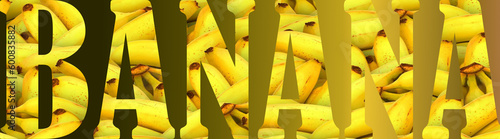 Bananowy napis