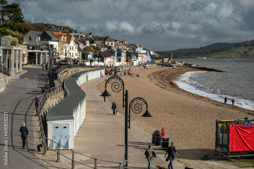 Wallpaper Mural The beach at Lyme Regis Dorset 2 Torontodigital.ca