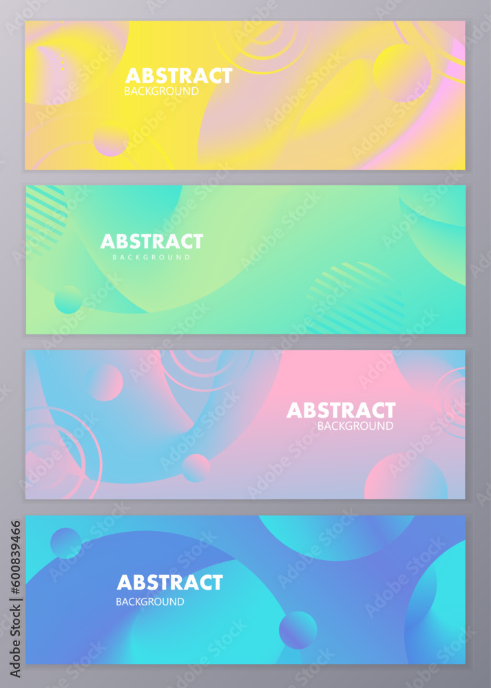 Set of minimal abstract shape on gradient colors background for Brochure, Flyer, Poster, Stories for phone Set of minimal abstract shape on gradient colors background for Brochure, Flyer, Poster, Stories for phone