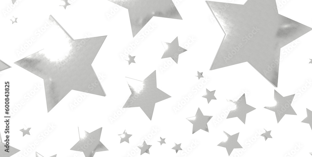 Abstract pattern of random falling silver stars on transparent background. - png transparent Abstract pattern of random falling silver stars on transparent background. - png transparent