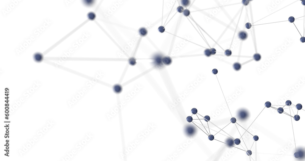 Abstract plexus blue geometry background. Digital technology network connection concept. 3D rendered illustration Abstract plexus blue geometry background. Digital technology network connection concept. 3D rendered illustration