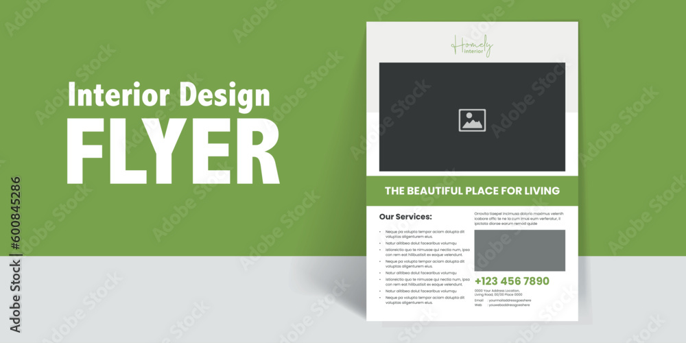 Interior Design Flyer Interior Design Flyer