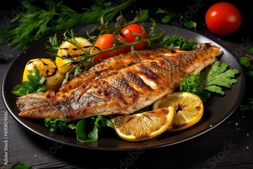 Delicious fillets of pollock or coalfish