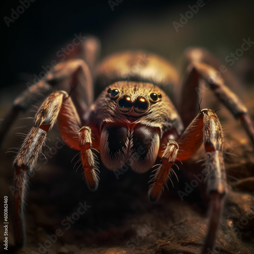 Spider Macro Photography Closeup shot