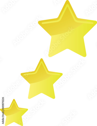 baby yellow cute simple little shinning star premium icon symbol shape