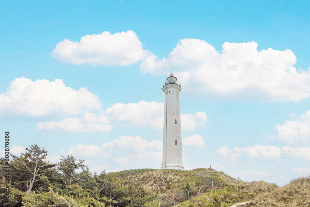 Lyngvig Lighthouse was built in 1906 and is located on Holmsland Klit between Søndervig and Hvide Sande. Denmark