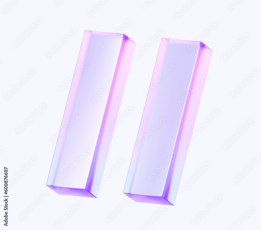 equal sign icon with colorful gradient. 3d rendering illustration for graphic design, ui ux design, presentation or background . shape with glass effect equal sign icon with colorful gradient. 3d rendering illustration for graphic design, ui ux design, presentation or background . shape with glass effect