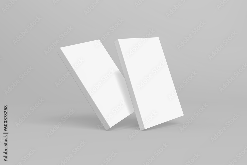 2 softcover book mockups are standing on a gray background, designed with 3D render visual effects that are indistinguishable from reality. A mockup, with flashy white covers resembling a real book. 2 softcover book mockups are standing on a gray background, designed with 3D render visual effects that are indistinguishable from reality. A mockup, with flashy white covers resembling a real book.