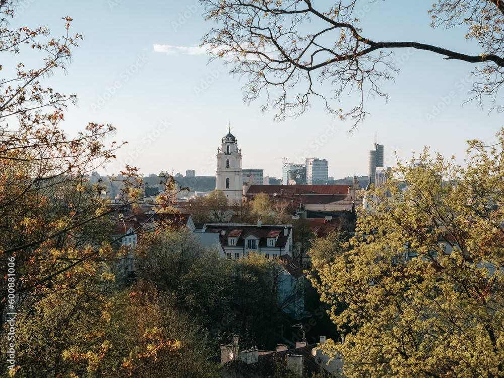 View of Vilnius from Subacius Panoramic Viewpoint View of Vilnius from Subacius Panoramic Viewpoint