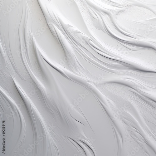 White Abstract Background, Generative AI
