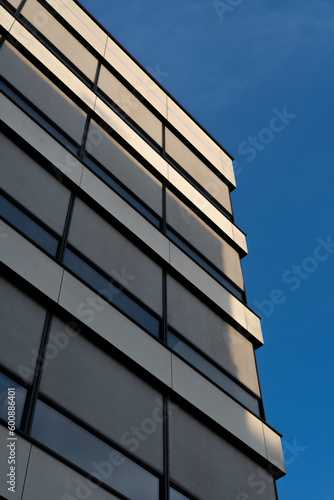 office building with sky