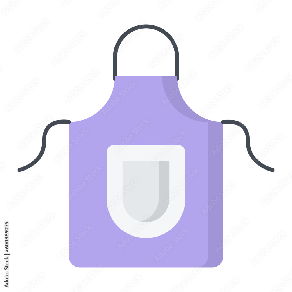 Fototapeta premium Apron Flat Icon