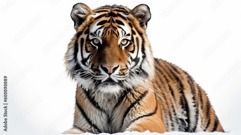 Fototapeta premium on a white background, Generative AI, Generative, AI