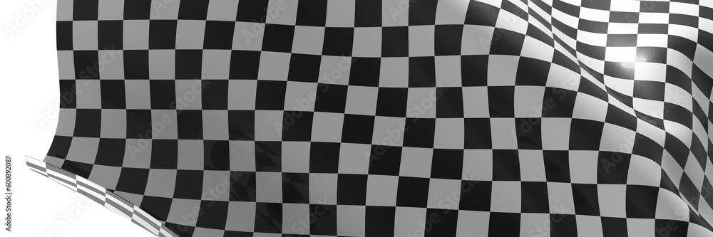 Fototapeta premium background of checkered flag pattern