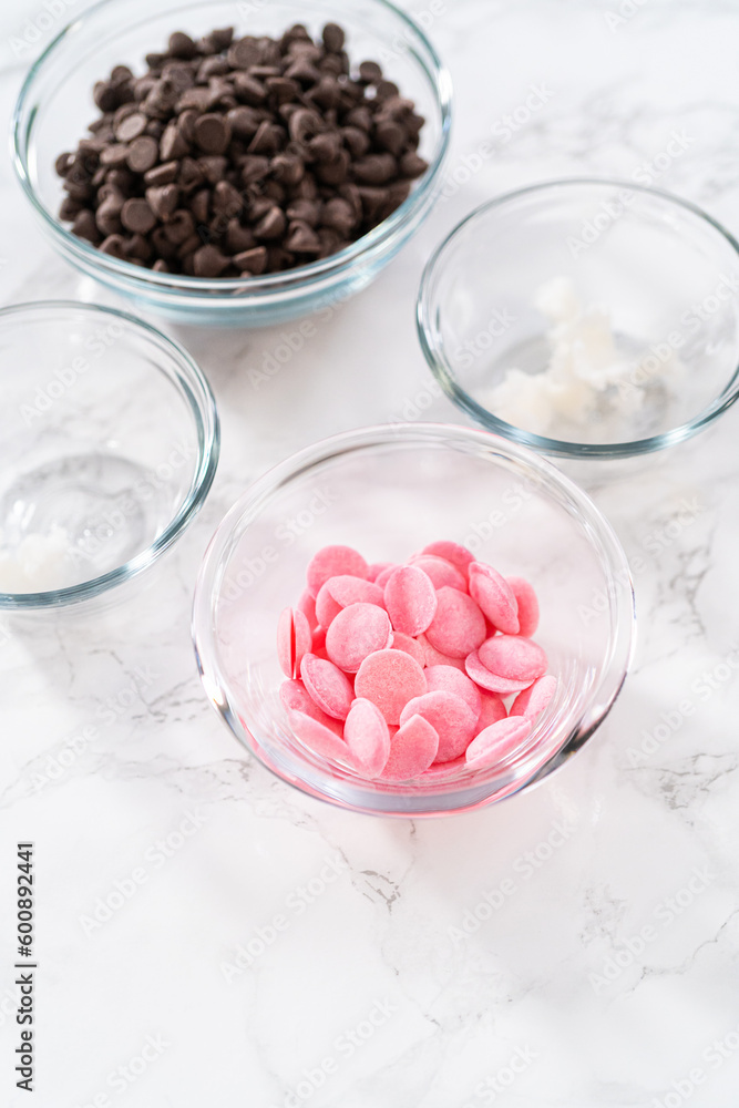 Panda shaped shortbread cookies with chocolate icing Panda shaped shortbread cookies with chocolate icing