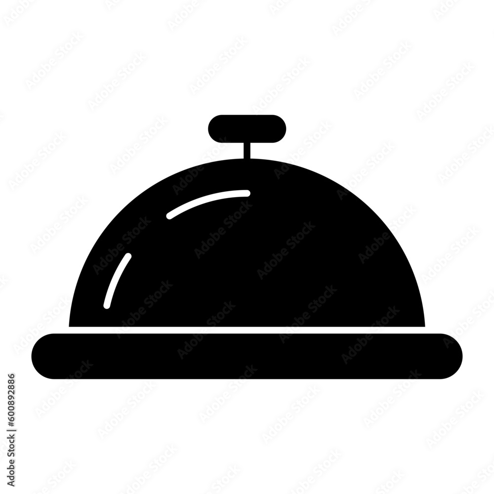 Food Hood Glyph Icon Food Hood Glyph Icon