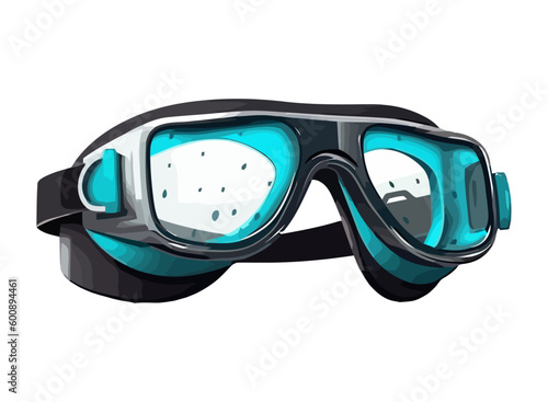 Swimming goggles protect eyesight
