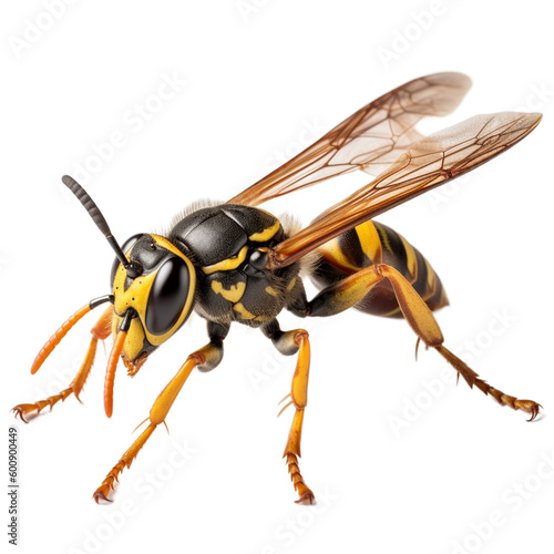 honey bee walking isolated on transparent background cutout © Classy designs