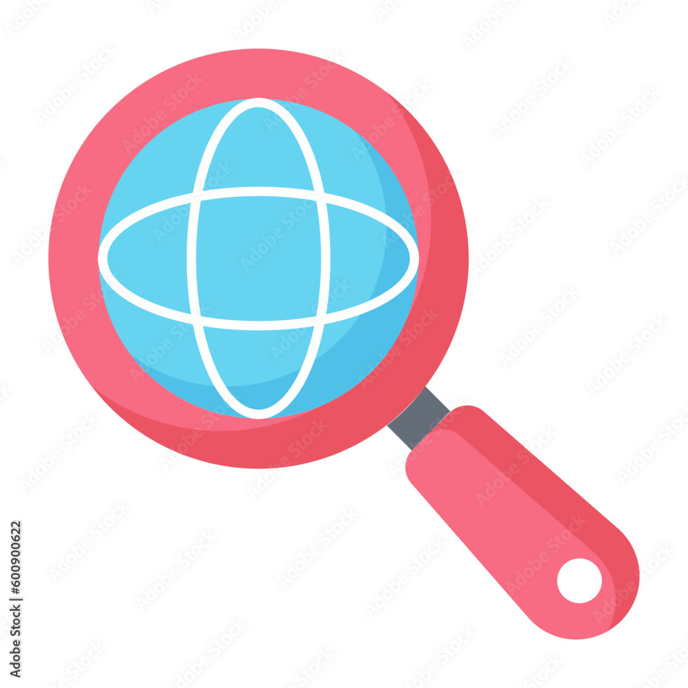 Market Research Flat Icon Market Research Flat Icon