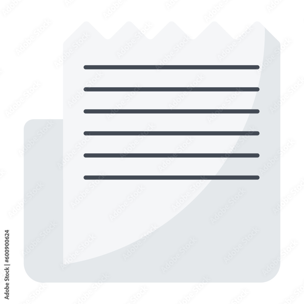 Invoice Flat Icon Invoice Flat Icon