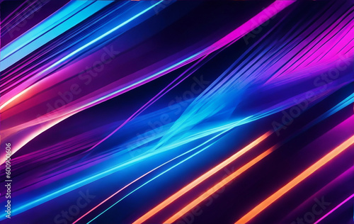 Colorful background with a blue and purple Abstract background made with Ai generator.