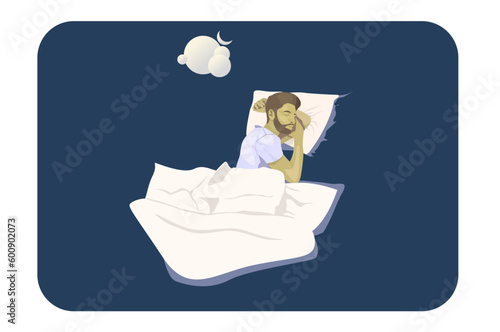Benefits of good sleep. Healthy sleeping habit. Not getting enough sleep is bad for Health. Sleep well live well. Sleep tight. Insomnia vector. Healthy lifestyle. Medication for healthy sleeping. 