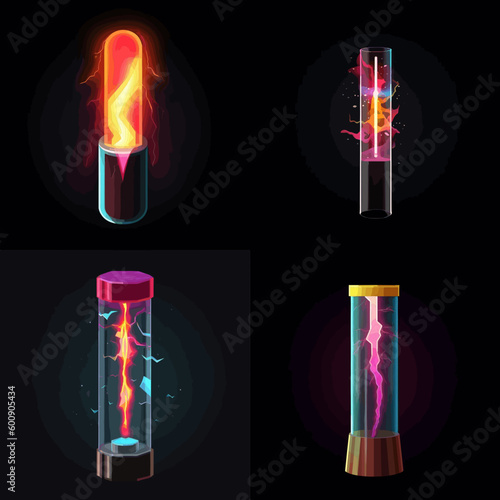 Magic potion and test tube