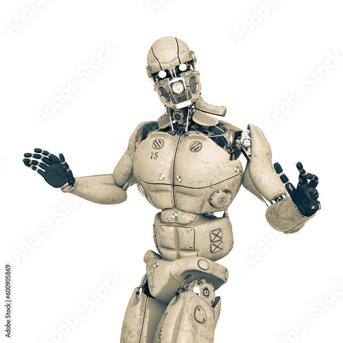 robot test is explaining