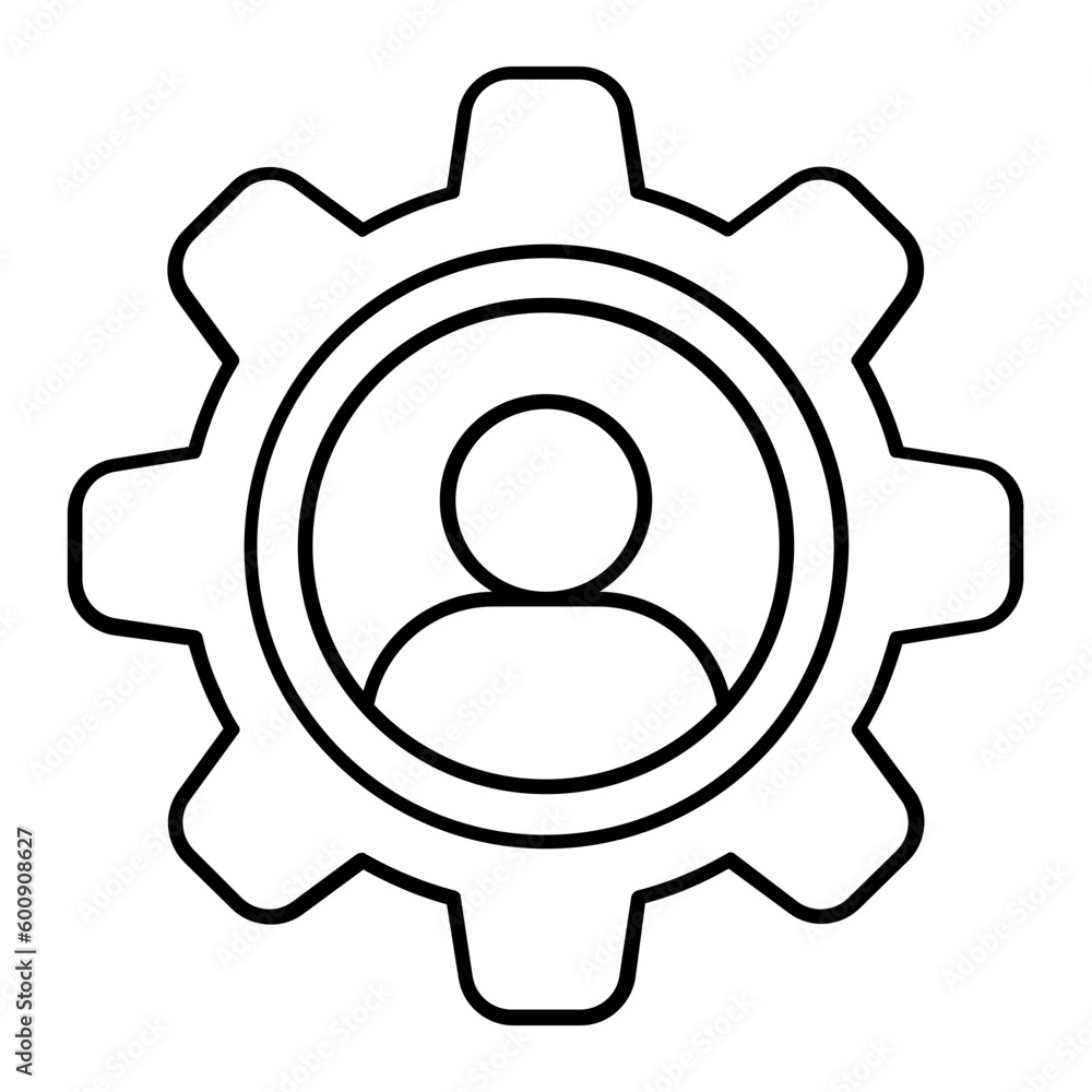 User Management Thin Line Icon User Management Thin Line Icon