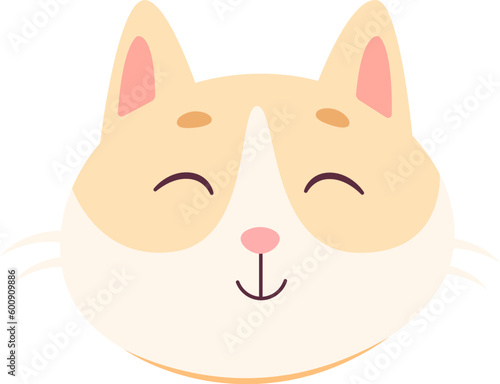 Satisfied Cat Face