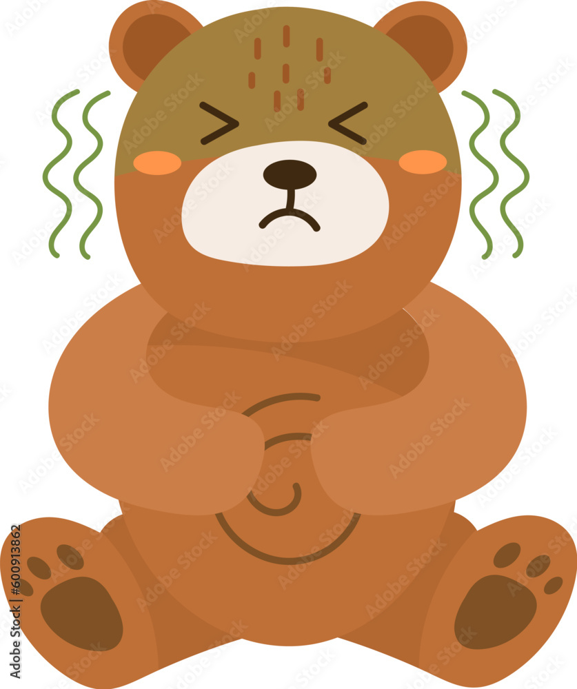 Bear With Headache Bear With Headache