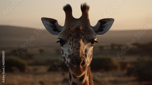 Immerse yourself in the wonders of the savannah as you encounter a solitary giraffe, its presence evoking a sense of awe and reverence for the natural world.