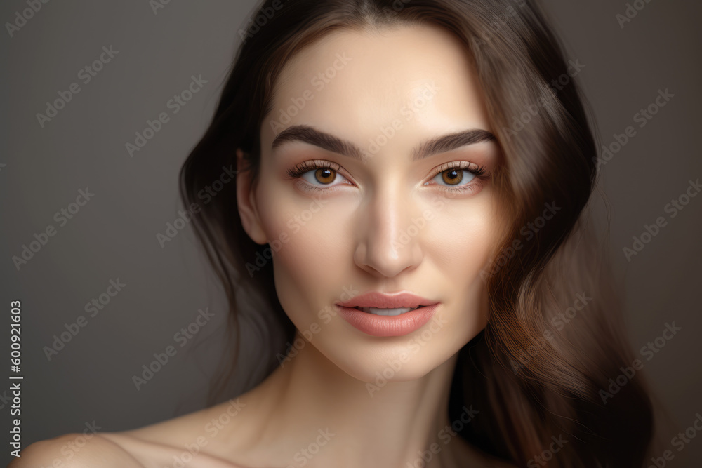 Beautiful woman face , Generative Ai Beautiful woman face , Generative Ai