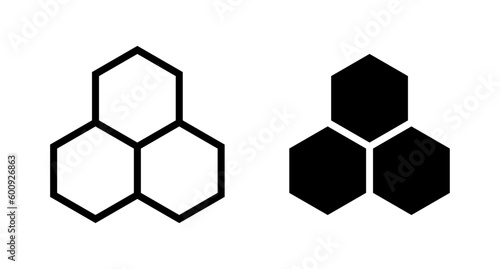 Honeycomb icon set