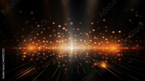 abstract background, futuristic theme light glow wallpaper, Generative Ai