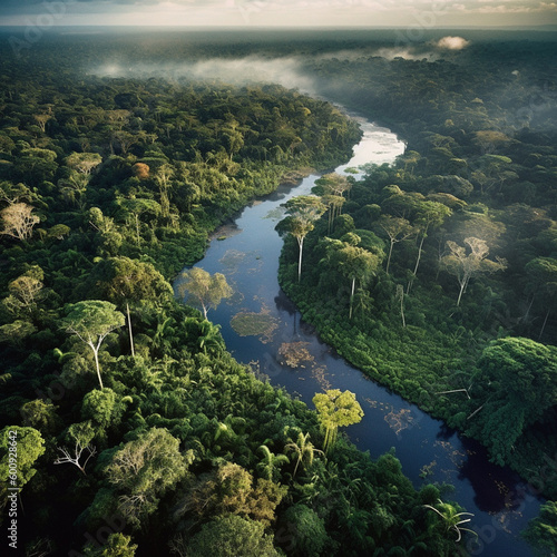 River in Amazonia, Brazil 
