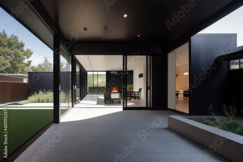 Wallpaper Mural corridor in a hotel Torontodigital.ca