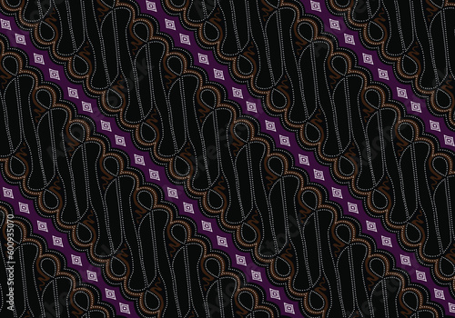 Batik Indonesian: is a technique of wax-resist dyeing applied to whole cloth, or cloth made using this technique originated from Indonesia. Batik is made either by drawing dots and lines