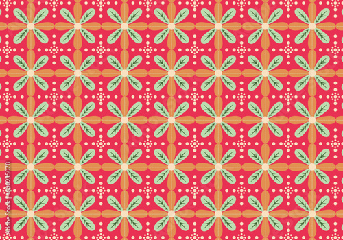 Batik Indonesian: is a technique of wax-resist dyeing applied to whole cloth, or cloth made using this technique originated from Indonesia. Batik is made either by drawing dots and lines