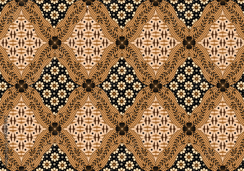 Batik Indonesian: is a technique of wax-resist dyeing applied to whole cloth, or cloth made using this technique originated from Indonesia. Batik is made either by drawing dots and lines