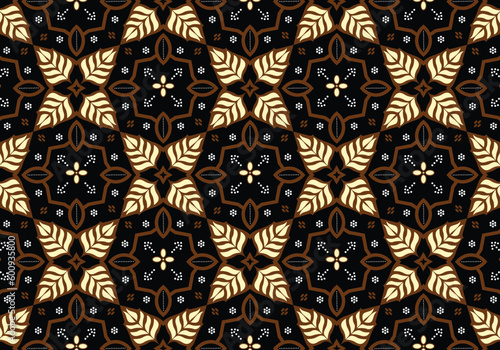Batik Indonesian: is a technique of wax-resist dyeing applied to whole cloth, or cloth made using this technique originated from Indonesia. Batik is made either by drawing dots and lines