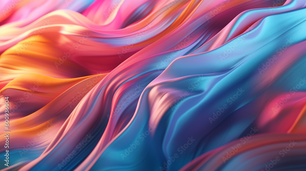 Generative AI, an abstract background image with a fluid movement effect Generative AI, an abstract background image with a fluid movement effect