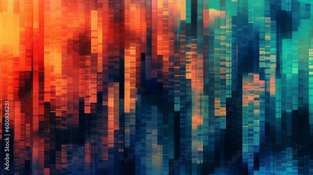 This abstract background image features a glitch effect that gives it a digital, futuristic look. The image has a color scheme of blue, purple, and pink with distorted lines and shapes This abstract background image features a glitch effect that gives it a digital, futuristic look. The image has a color scheme of blue, purple, and pink with distorted lines and shapes