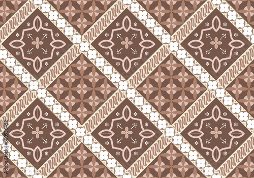 Batik Indonesian: is a technique of wax-resist dyeing applied to whole cloth, or cloth made using this technique originated from Indonesia. Batik is made either by drawing dots and lines