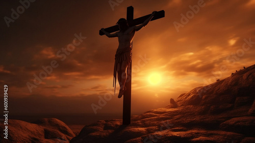 Wallpaper Mural Crucified Jesus Torontodigital.ca