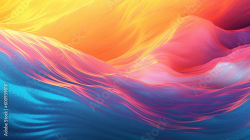 Generative AI, an abstract background image with a wave effect