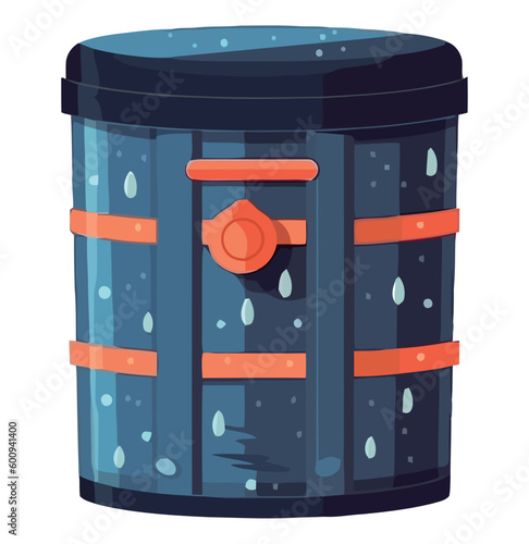 water barriel illustration